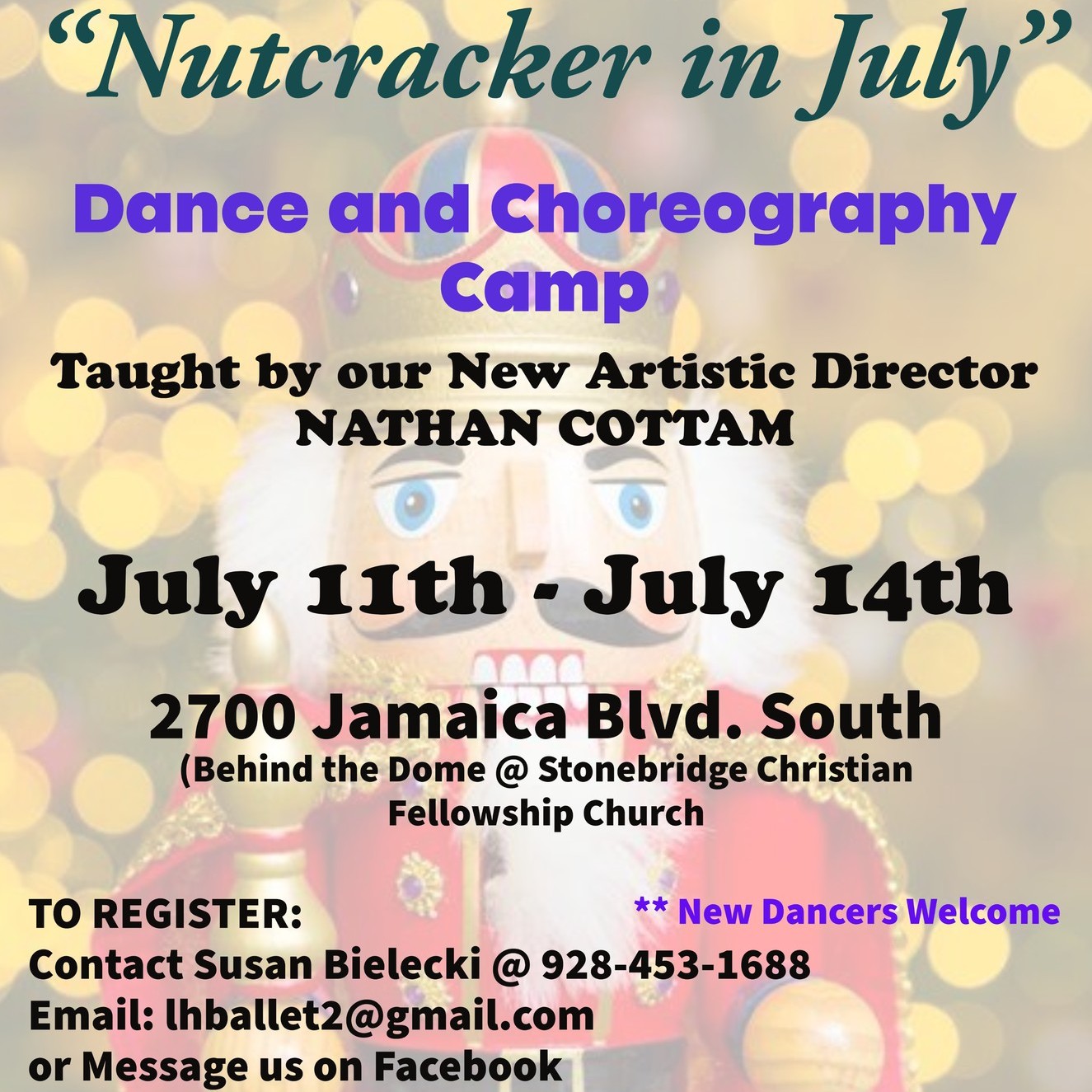 Nutcracker in July  Ballet Dance and Choreography Camp